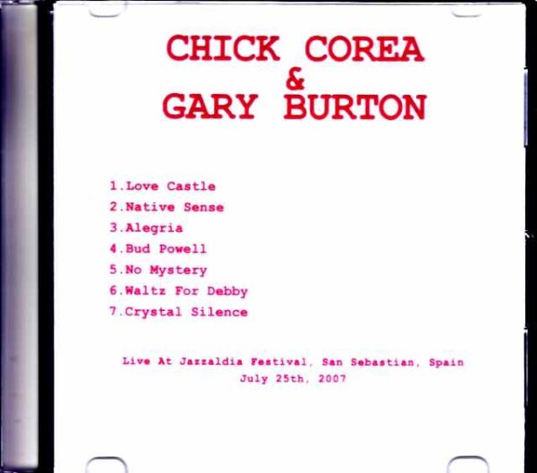 Chick Corea Gary Burton Chick Corea Gary Burton/Spain 2007 Jewel Version - Image 3