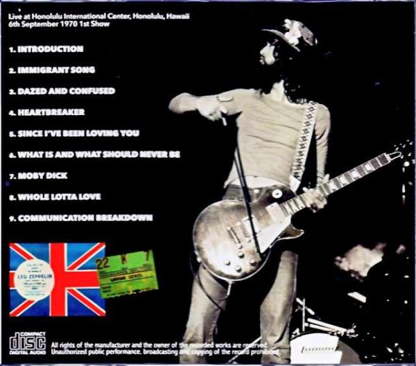 Led Zeppelin/HI,USA 1970 Upgrade - Image 2
