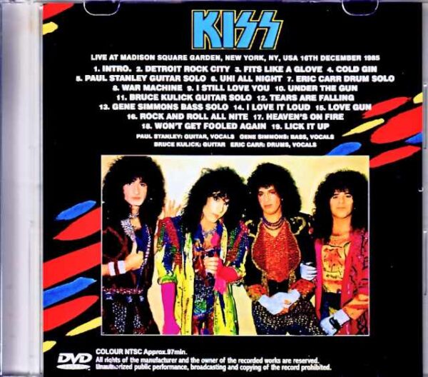 Kiss/NY,USA 1985 Complete Jewel Version - Image 2