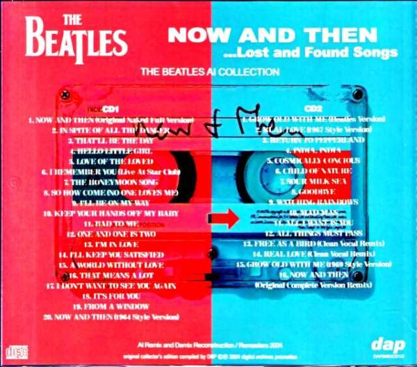 Beatles Now and Then AI Remix and Demix Reconstruction - Image 2