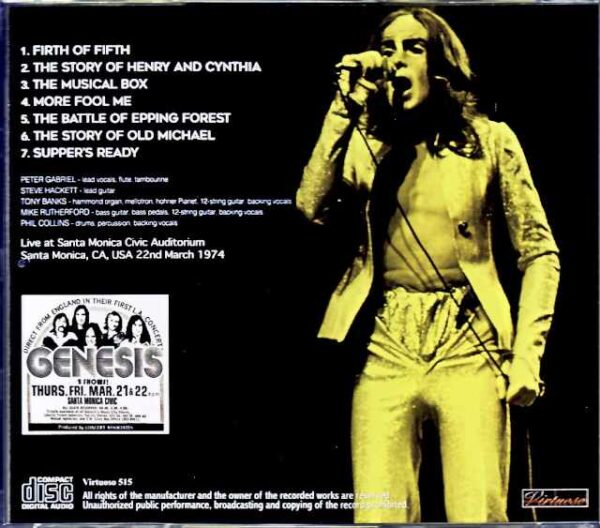 Genesis/CA,USA 1974 Barry Goldstein Master Edition - Image 2