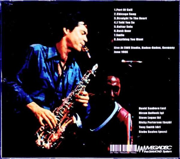 David Sanborn Hiram Bullock/Germany 1986 - Image 2
