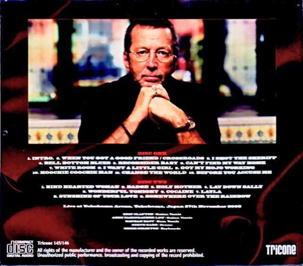 Eric Clapton/Kanagawa,Japan 11.27.2003 Complete - Image 2