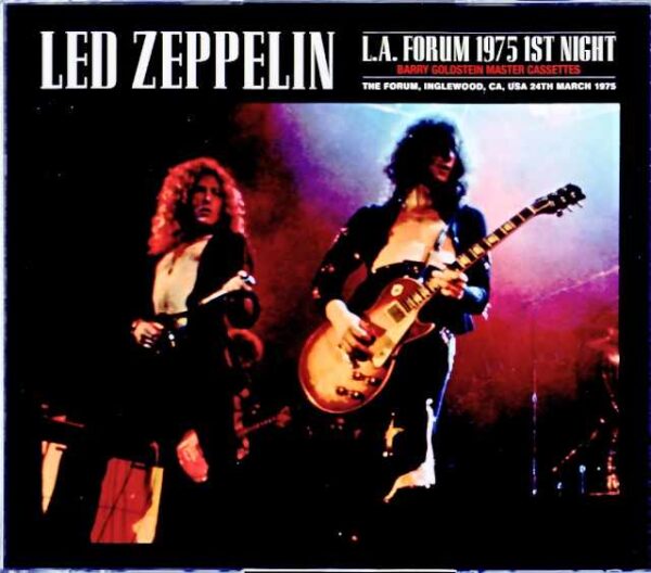 Led Zeppelin/CA,USA 3.24.1975 Barry Goldstein Master Cassettes Edition