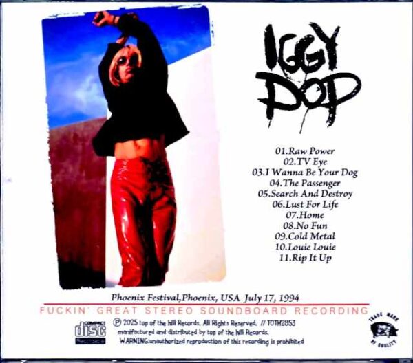 Iggy Pop/AZ,USA 1994 - Image 2
