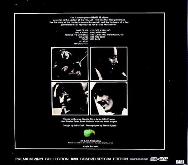 Beatles / Let it Be Ultimate Sound Source Reprint Permanent Preservation Edition Let it Be Premium Analog Collection - Image 2