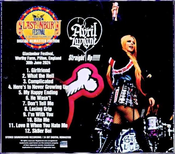 Avril Lavigne/England,UK 2024 Complete S & V - Image 2