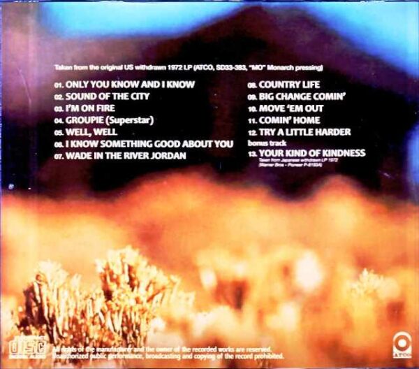 Delaney and Bobbie Eric Clapton Delaney and Bonnie Eric Clapton/Country Life Original US Withdrawn 1972 LP Edition - Image 2