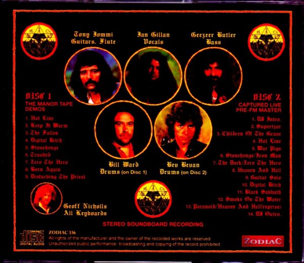 Black Sabbath Born Again Unmixed Demos & more Upgrade - Image 2