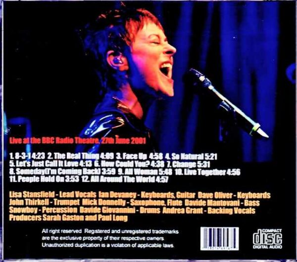 Lisa Stansfield/London,UK 2001 - Image 2