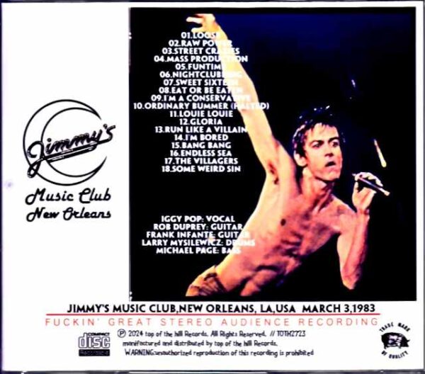 Iggy Pop/LA,USA 1983 - Image 2