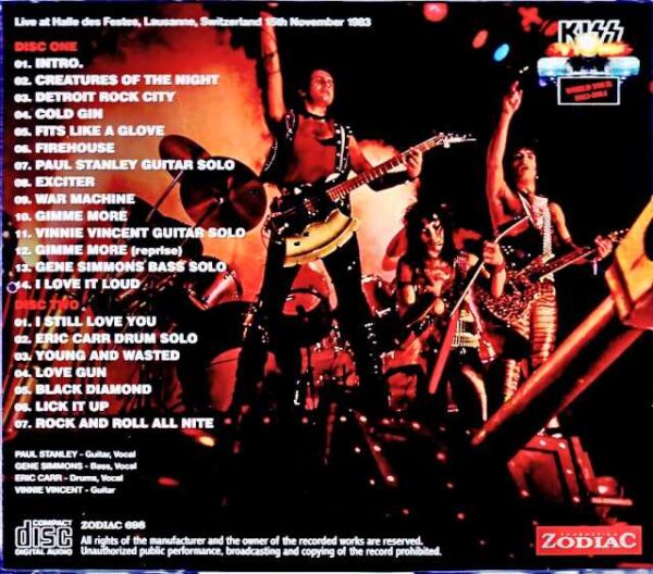 Kiss/Switzerland 11.15.1983 - Image 2