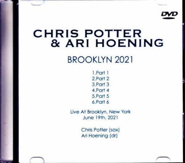 Chris Potter Ari Hoening Chris Potter Ari Hoening/NY,USA 2021 Jewel Version - Image 3