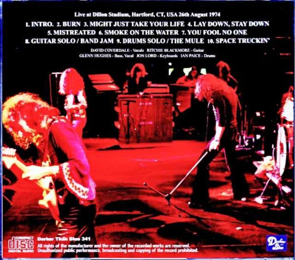 Deep Purple Deep Purple/CT,USA 1974 Complete - Image 2