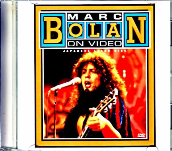Marc Bolan/On Video Japanese Laser Disc Edition Jewel Version