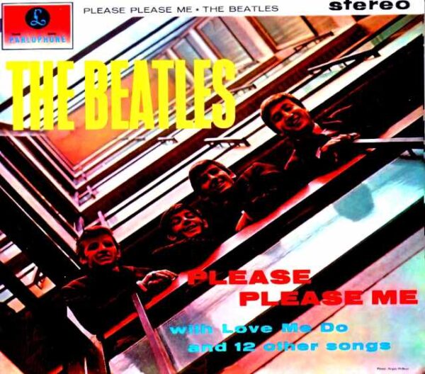 Beatles/Please Please Me Gold Parlophone Complete Reprint Direct Vinyl Transfer from Original UK Edition