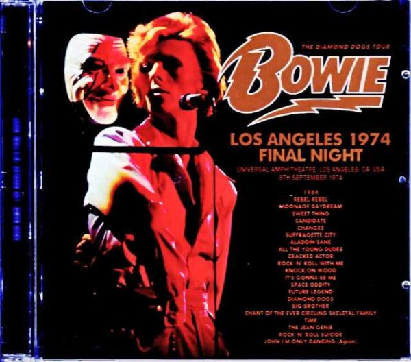 David Bowie/CA,USA 9.8.1974