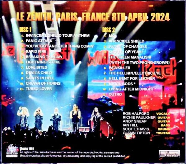 Judas Priest/France 2024 Complete - Image 2