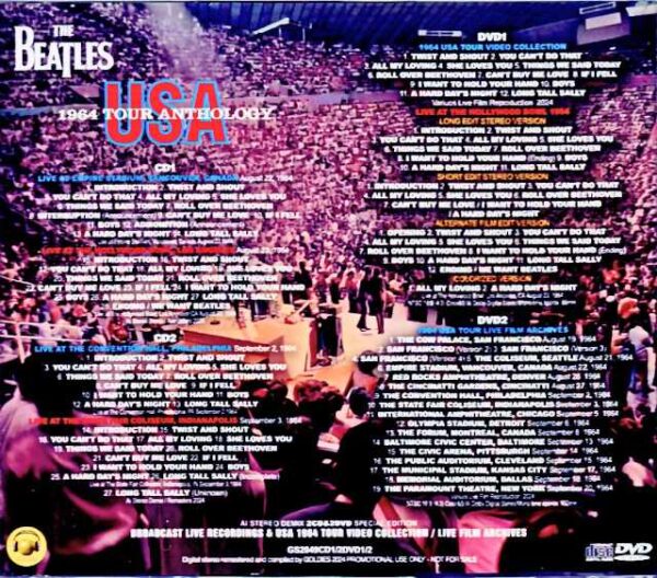 Beatles 1964 Tour Anthology AI Stereo Demix Special Edition - Image 2