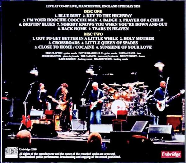 Eric Clapton/England,UK 05.18.2024 Complete - Image 2