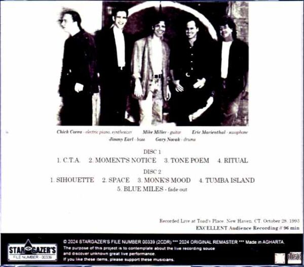 Chick Corea Elektric Band II Chick Corea/CT,USA 1993 - Image 2