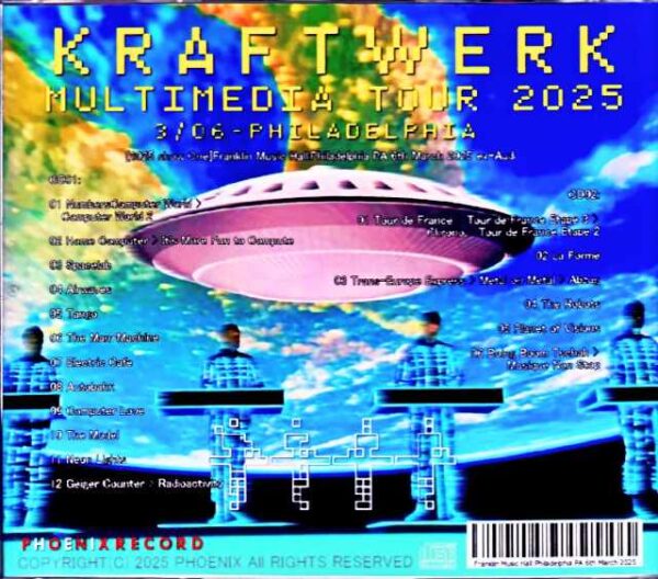 Kraftwerk/PA,USA 2025 Complete - Image 2