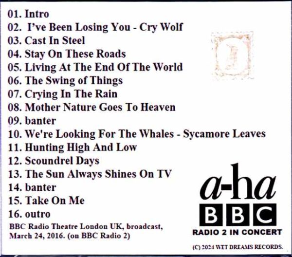 a-ha/London,UK 2016 - Image 2