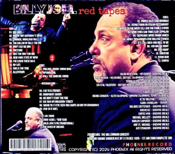 Billy Joel/NY,USA 1999-2000 Complete - Image 2