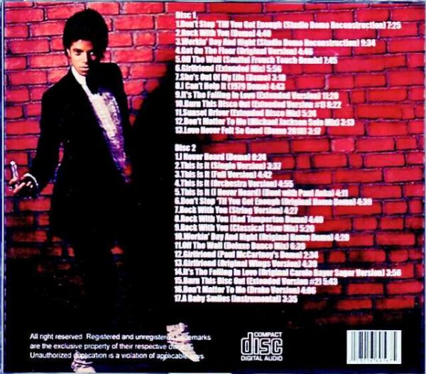 Michael Jackson Michael Jackson/Off the Wall Alternate Version2 - Image 2