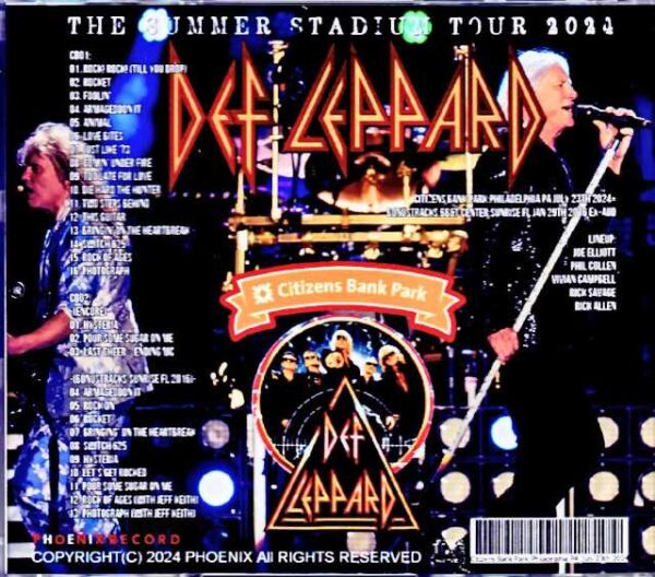 Def Leppard/PA,USA 2024 & more - Image 2