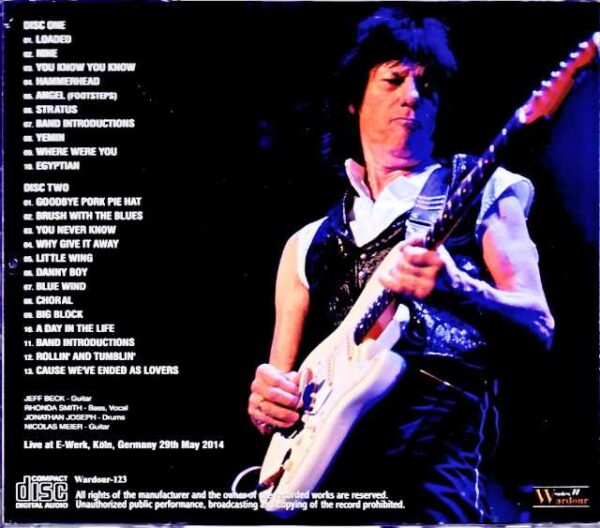 Jeff Beck/Germany 2014 Complete - Image 2