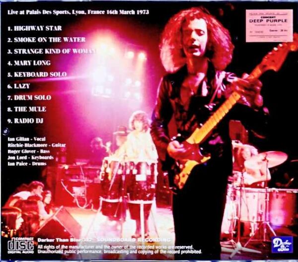 Deep Purple Deep Purple/France 03.16.1973 Upgrade - Image 2