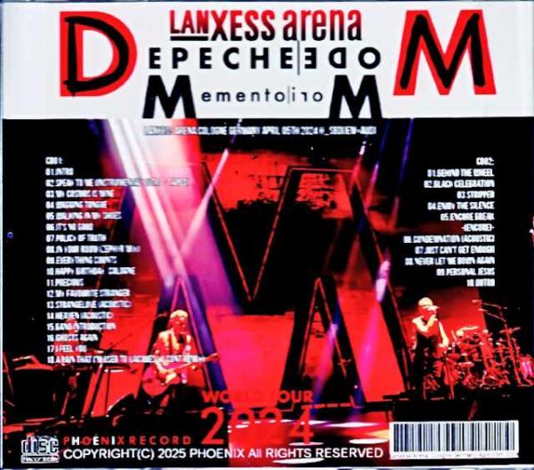 Depeche Mode Germany 2024 Complete IEM Matrix Edition - Image 2