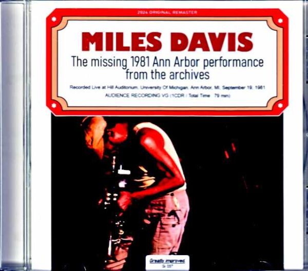 Miles Davis Marcus Miller, Mike Stern, Bill Evans Miles Davis Bill Evans/MI, USA 1981 Upgrade - Image 2