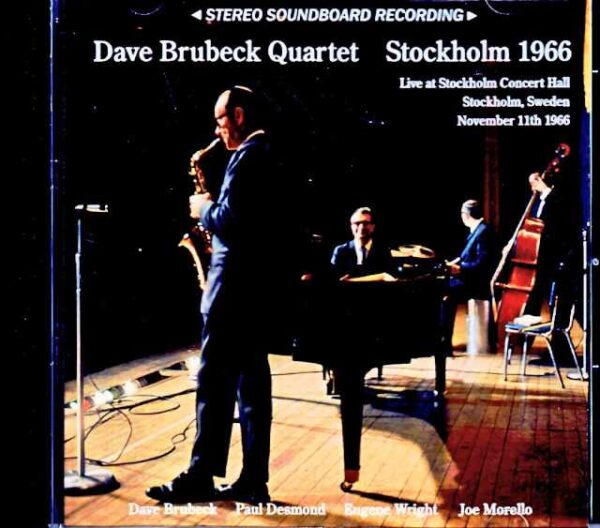 Dave Brubeck Quartet Paul Desmond Dave Brubeck Paul Desmond/Sweden 1966