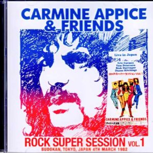 Carmine Appice Eric Carmen, Rick Derringer Carmine Appice Eric Carmen/Tokyo,Japan 1982 Complete