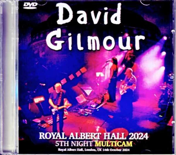 David Gilmour/London,UK 10.14.2024 Complete Multi-Cam Edition Jewel Version
