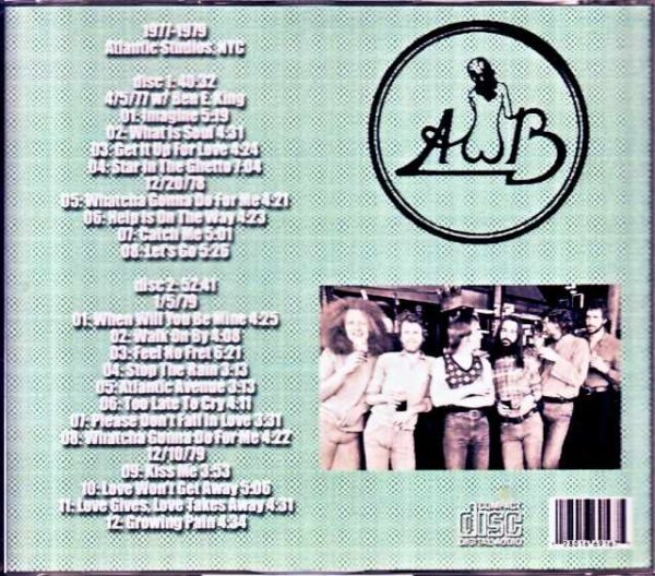Average White Band/Studio Mixes from the Reels 1977-1979 - Image 2