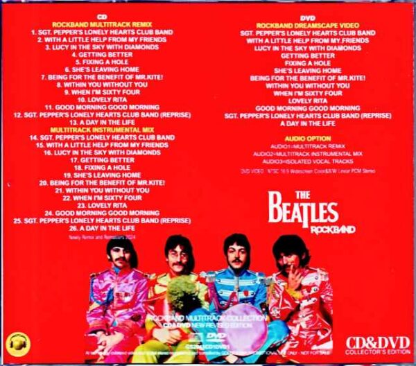 Beatles Sgt. Pepper's Lonely Hearts Club Band Multi Track Collection - Image 2
