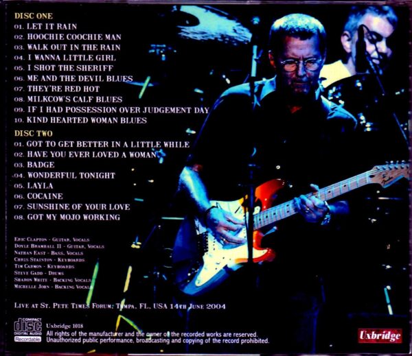 Eric Clapton/FL,USA 2004 - Image 2