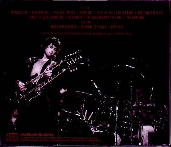 Led Zeppelin/AL,USA 1973 Upgrade - Image 2