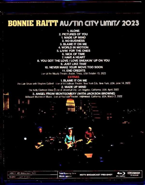 Bonnie Raitt Bonnie Raitt/TX,USA 2023 & more Blu-Ray Version - Image 2