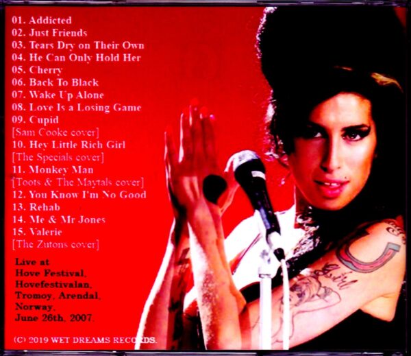 Amy Winehouse Amy Winehouse/Norway 2007 - Image 2