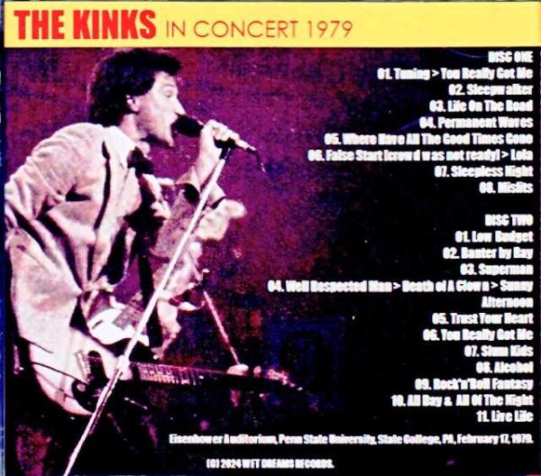 Kinks/PA,USA 1979 Complete - Image 2