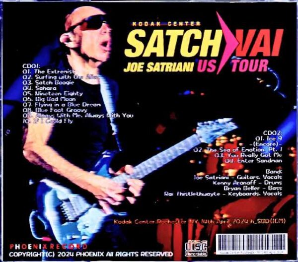 Joe Satriani Joe Satriani/NY,USA 2024 IEM Soundboard Edition - Image 2