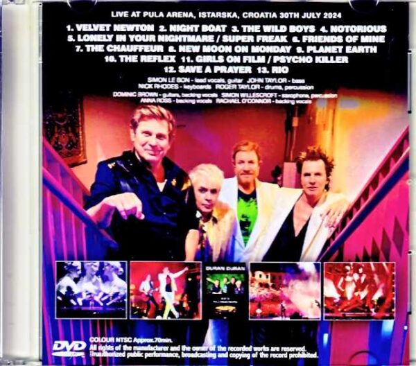 Duran Duran/Croatia 2024 Complete Jewel Version - Image 2