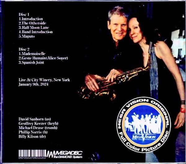 David Sanborn David Sanborn/NY,USA 2024 Complete - Image 2