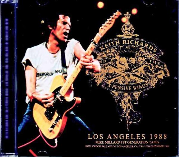 Keith Richards X-Pensive Winos Keith Richards/CA,USA 1988 Mike Millard 1st Generation Tape
