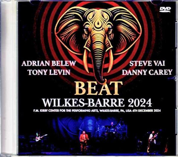Beat Adrian Belew,Tony Levin,Steve Vai Beat/PA,USA 2024 Complete Jewel Version