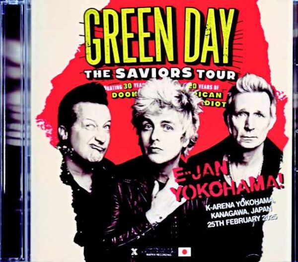 Green Day/Kanagawa,Japan 2.25.2025 S & V Complete IEM Matrix Edition
